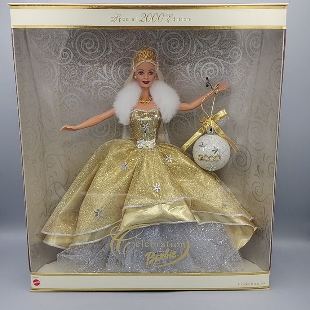 2000 Celebration Barbie Doll Special 2000 Edition Mattel Blonde in Box